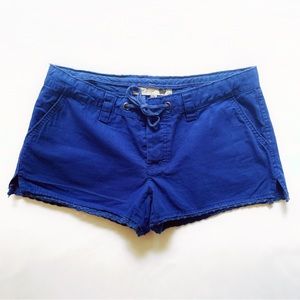 Women’s Sz S Royal Blue Shorts w/ Drawstring Waist Accent